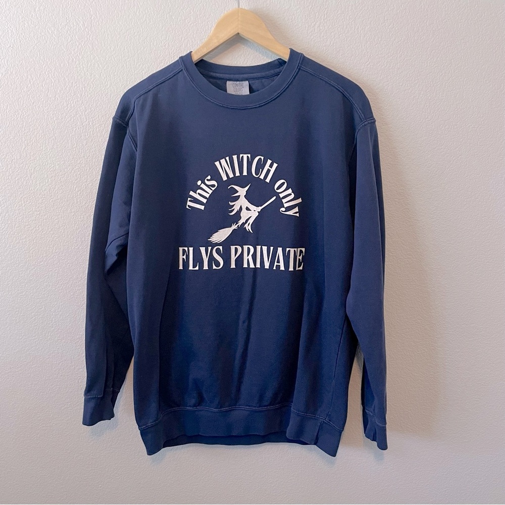 Comfort Colors Halloween Witch Sweatshirt
